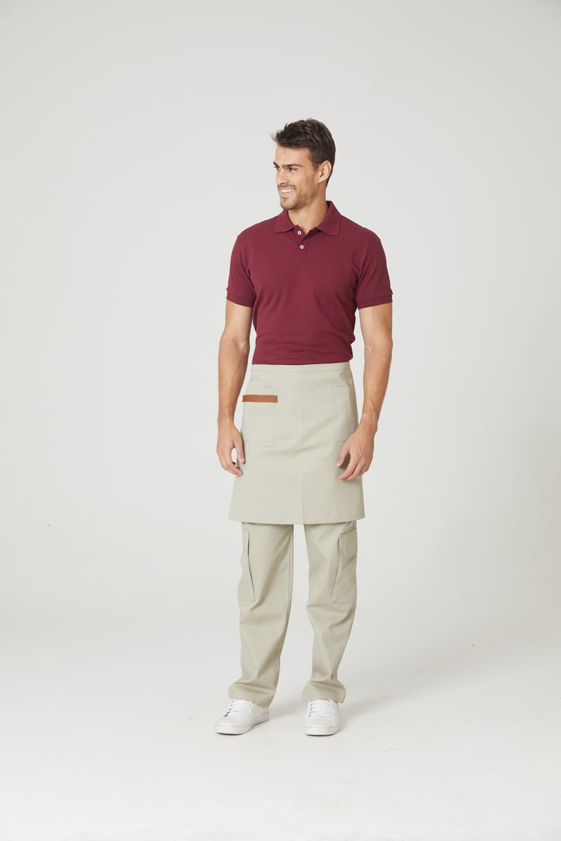 uniforme-cafeteria-camisa-polo-calca-cargo