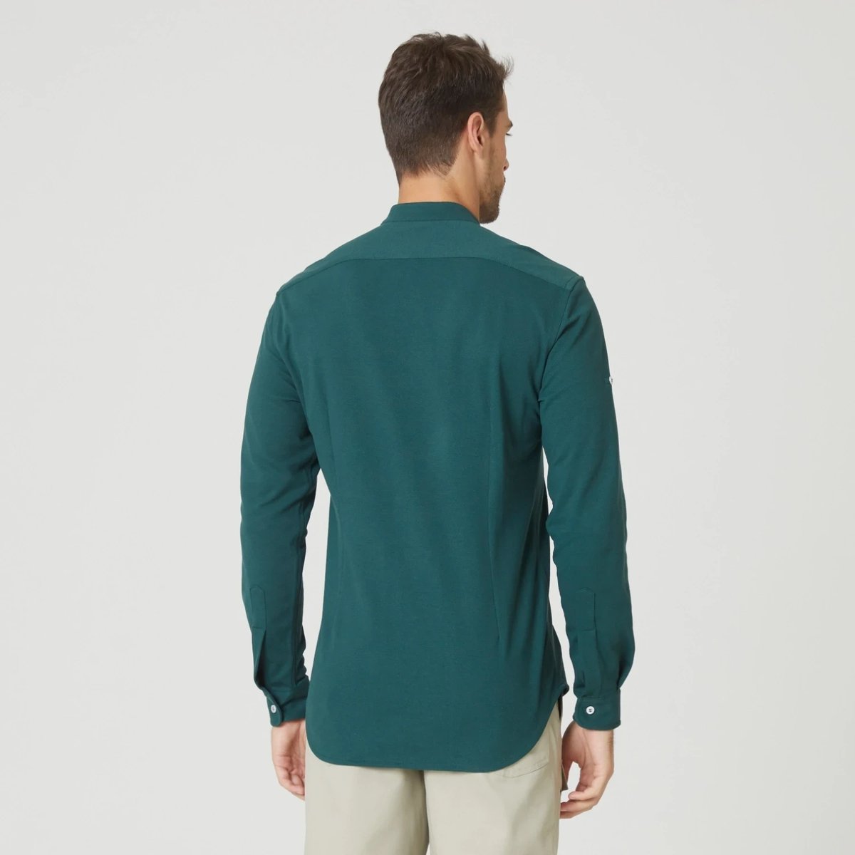 camisa-polo-manga-longa-malha-piquet-verde-costas